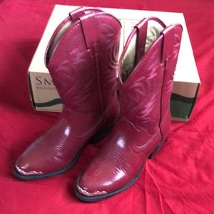 Smoky Mountain Boot. Girls leather boot. Size 1.